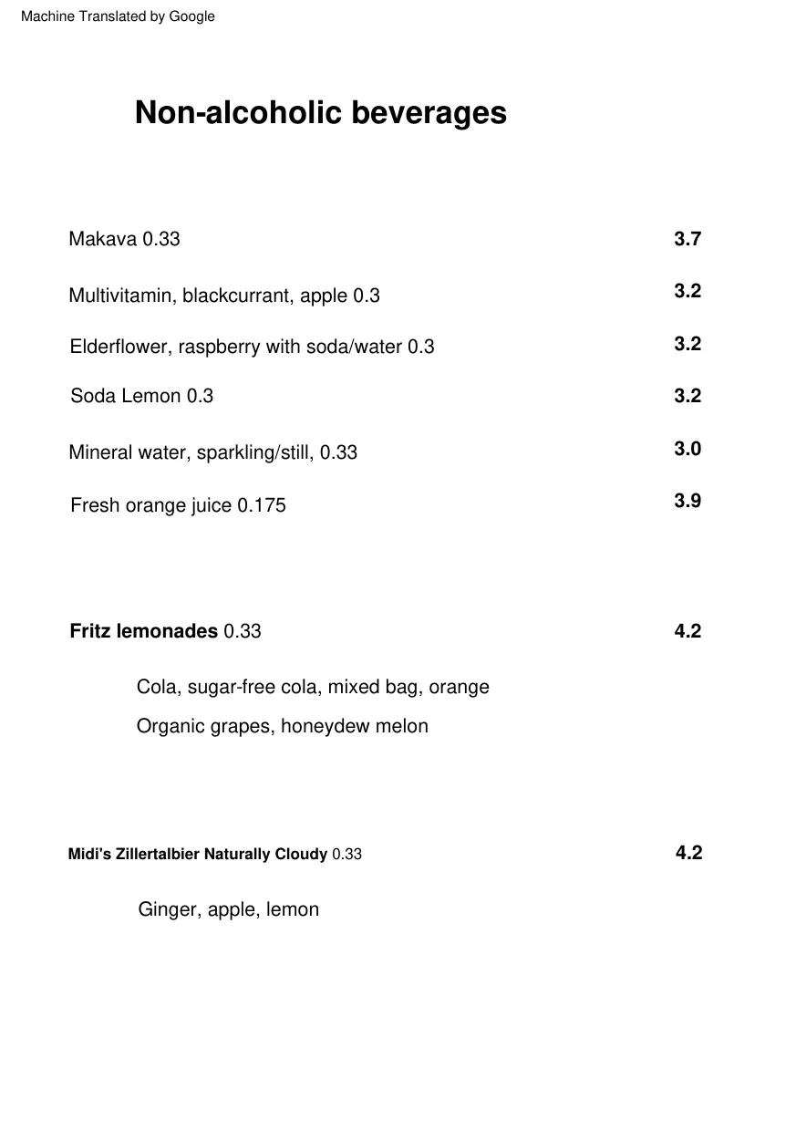 Speisekarte Seite 12